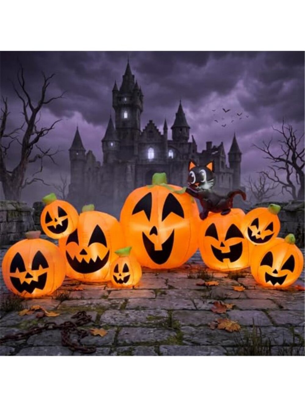 Joiedomi 10 FT Long Halloween Inflatables Outdoor Decorations, Blow Ups